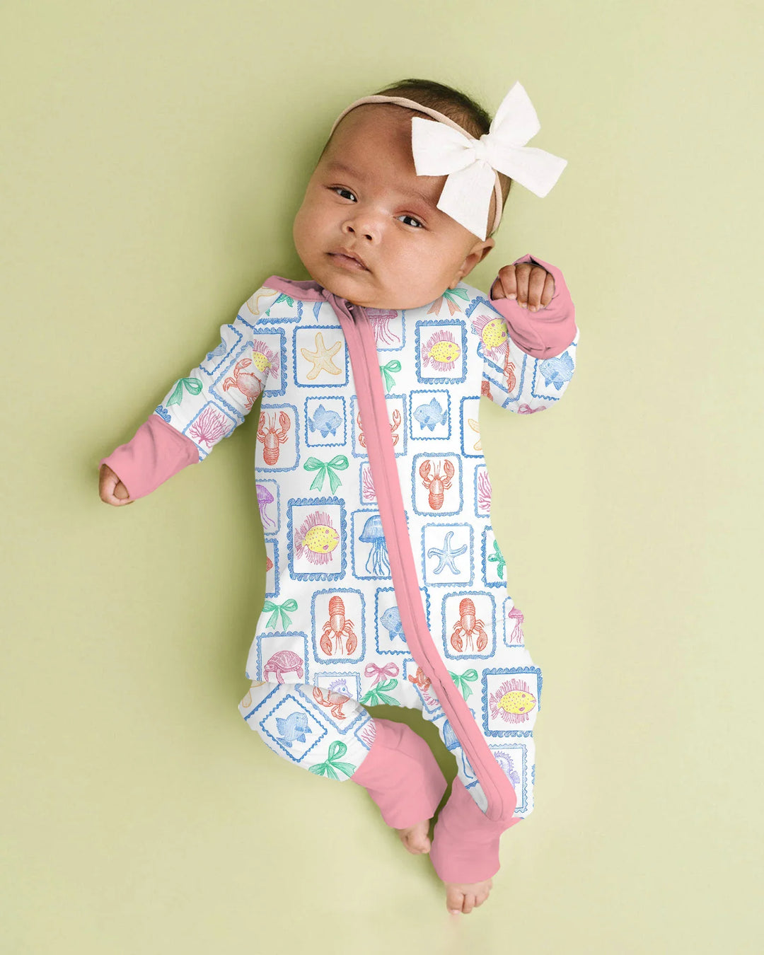 Gerippte Babykleidung mit individuellem Foto - Weich &amp; Skizzenhaft