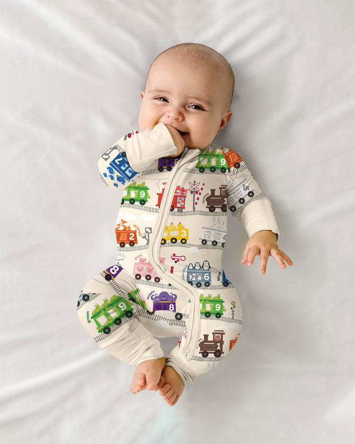 Gerippte Babykleidung mit individuellem Foto - Weich &amp; Skizzenhaft