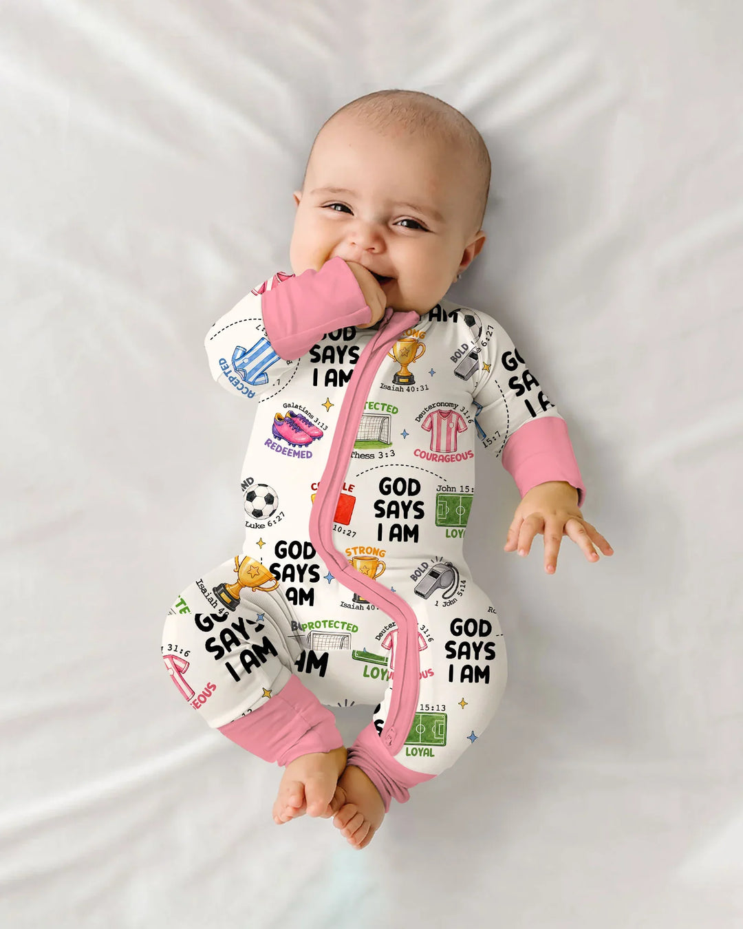 Gerippte Babykleidung mit individuellem Foto - Weich &amp; Skizzenhaft