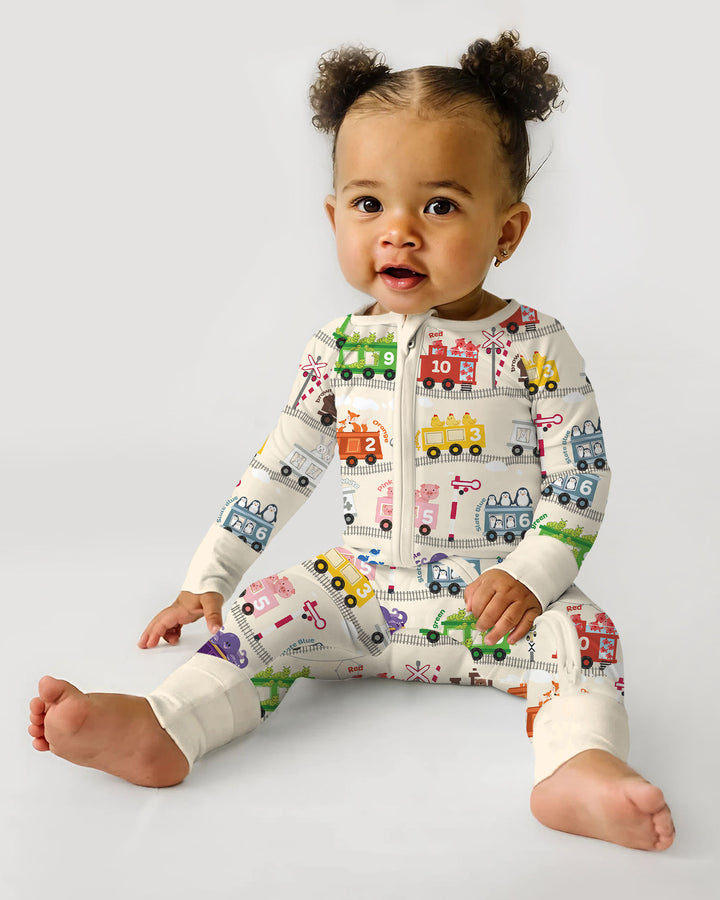 Gerippte Babykleidung mit individuellem Foto - Weich &amp; Skizzenhaft