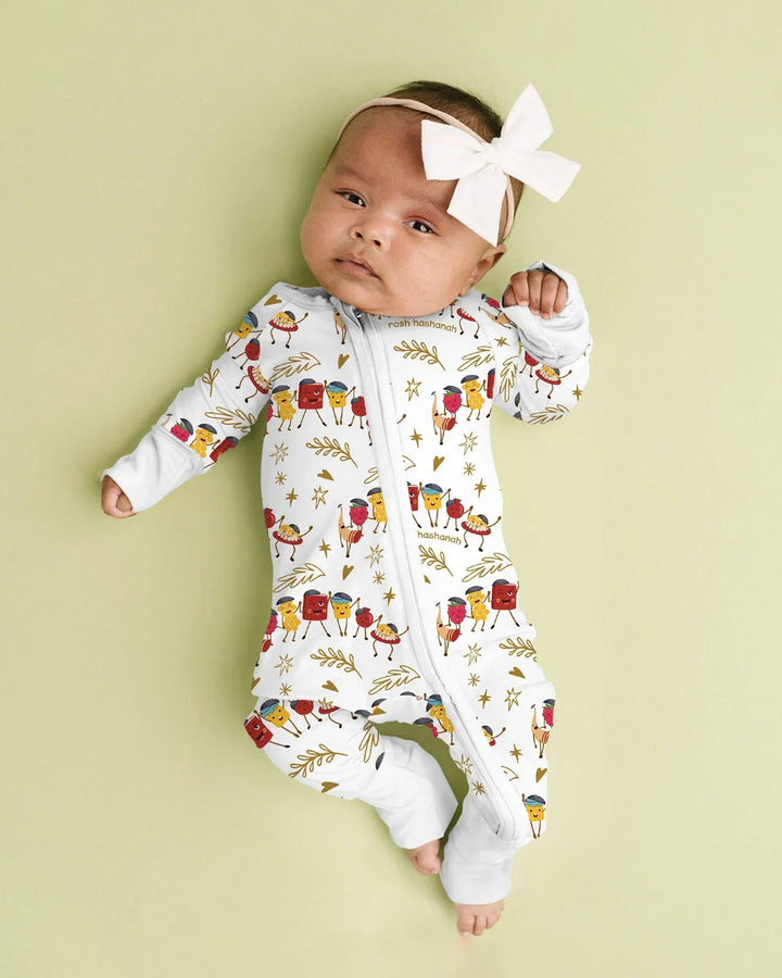 Gerippte Babykleidung mit individuellem Foto - Weich &amp; Skizzenhaft