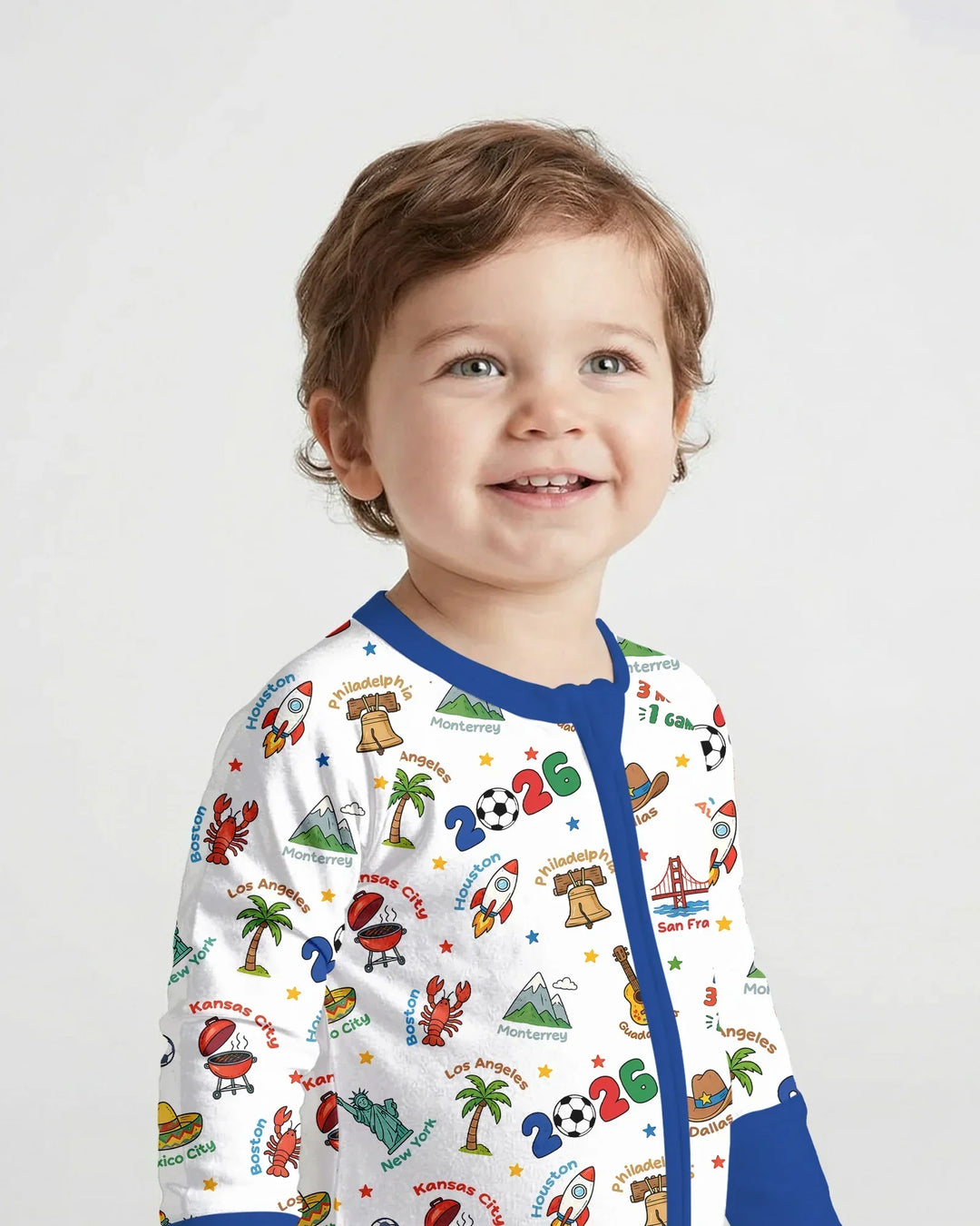 Gerippte Babykleidung mit individuellem Foto - Weich &amp; Skizzenhaft