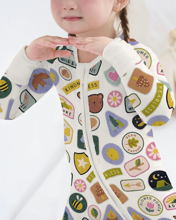 Gerippte Babykleidung mit individuellem Foto - Weich &amp; Skizzenhaft