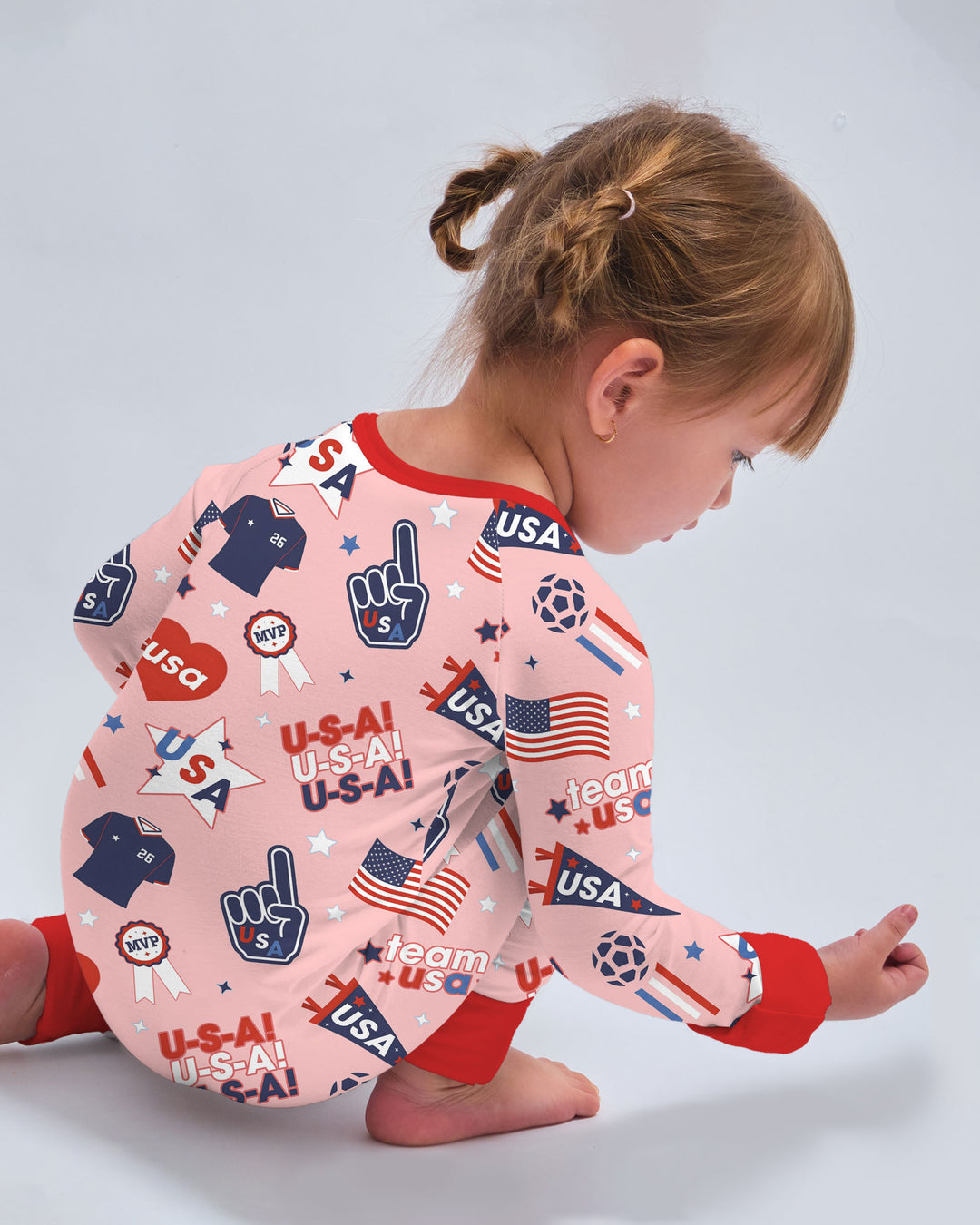 Soccer Party Team USA Bamboo Convertible Zippy