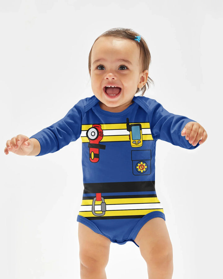 Gerippte Babykleidung mit individuellem Foto - Weich &amp; Skizzenhaft