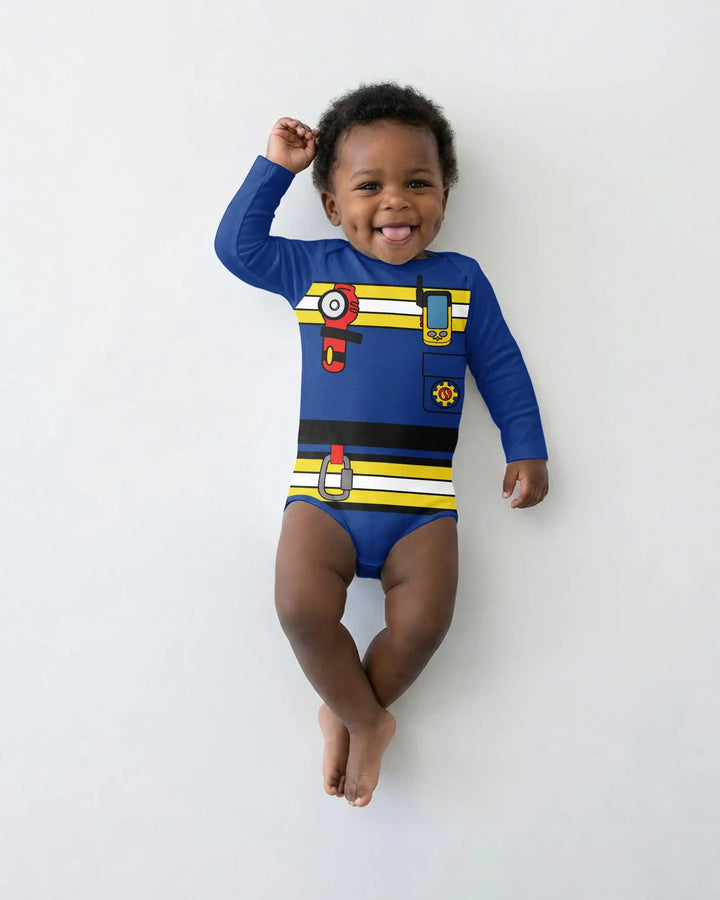 Gerippte Babykleidung mit individuellem Foto - Weich &amp; Skizzenhaft