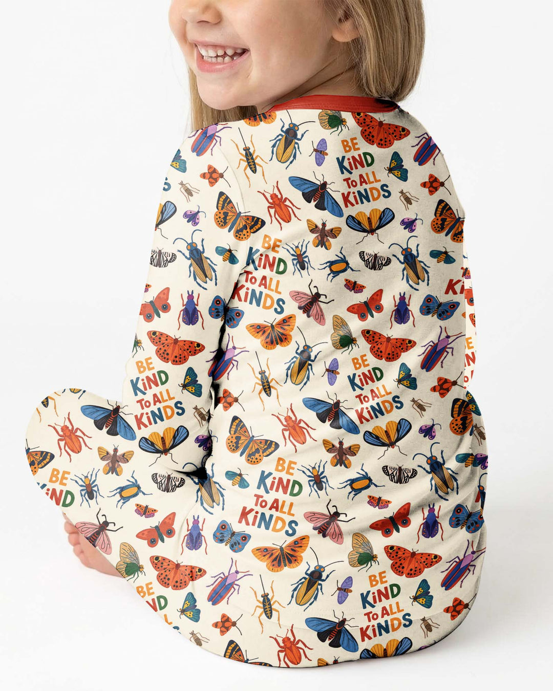 Be Kind To All Kinds Bamboo Two Piece Long Sleeve Pajama Set