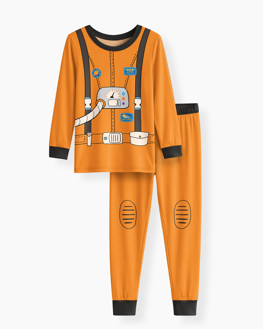 Future Astronaut Bamboo Two Piece Long Sleeve Pajama Set