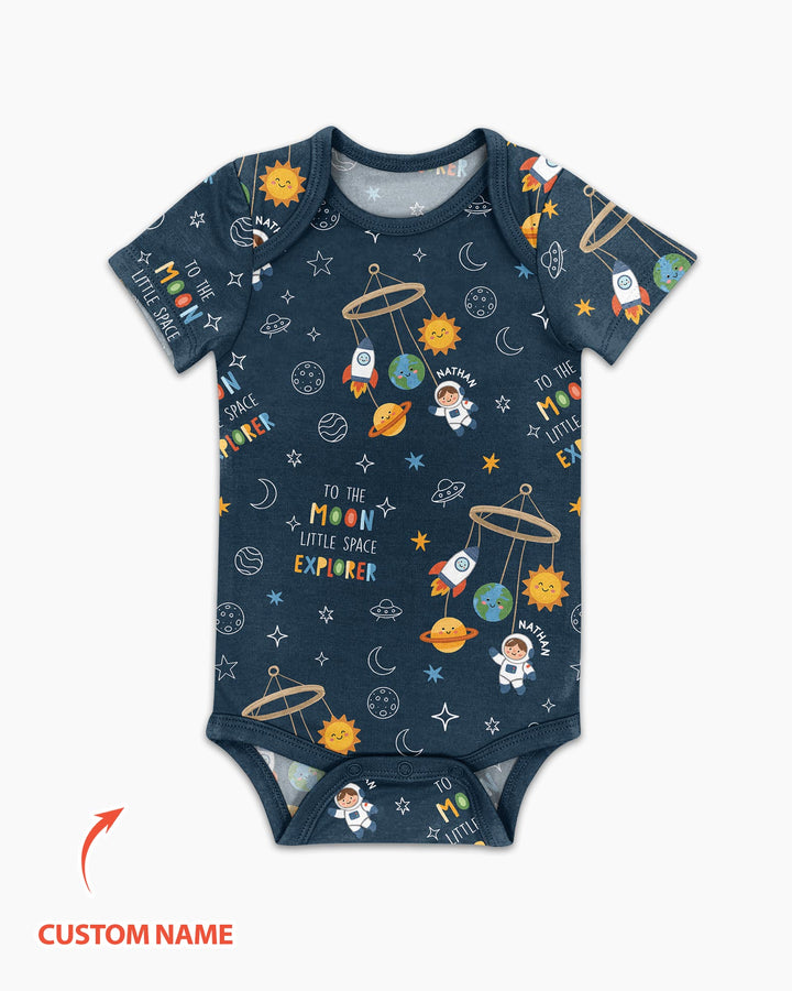 Little Astronaut Big Dream Bamboo Bodysuit