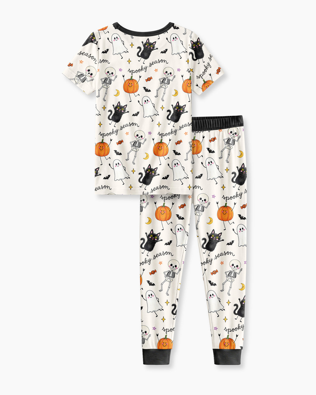 Zweiteiliges, kurzärmliges Pyjama-Set mit Marienkäfern