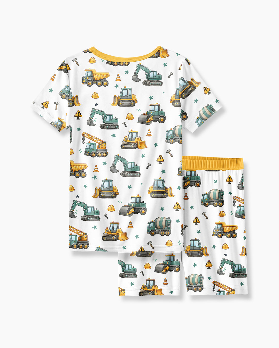 Schlafanzug-Set zweiteilig, kurze Ärmel, kurze Hose, Bambus