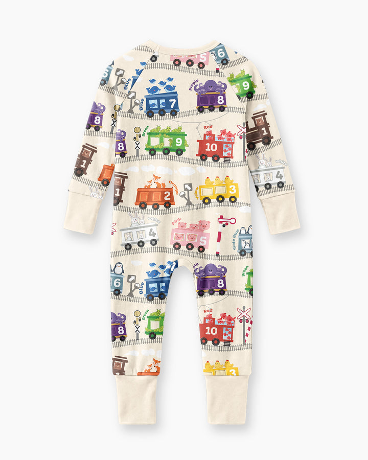 Gerippte Babykleidung mit individuellem Foto - Weich &amp; Skizzenhaft