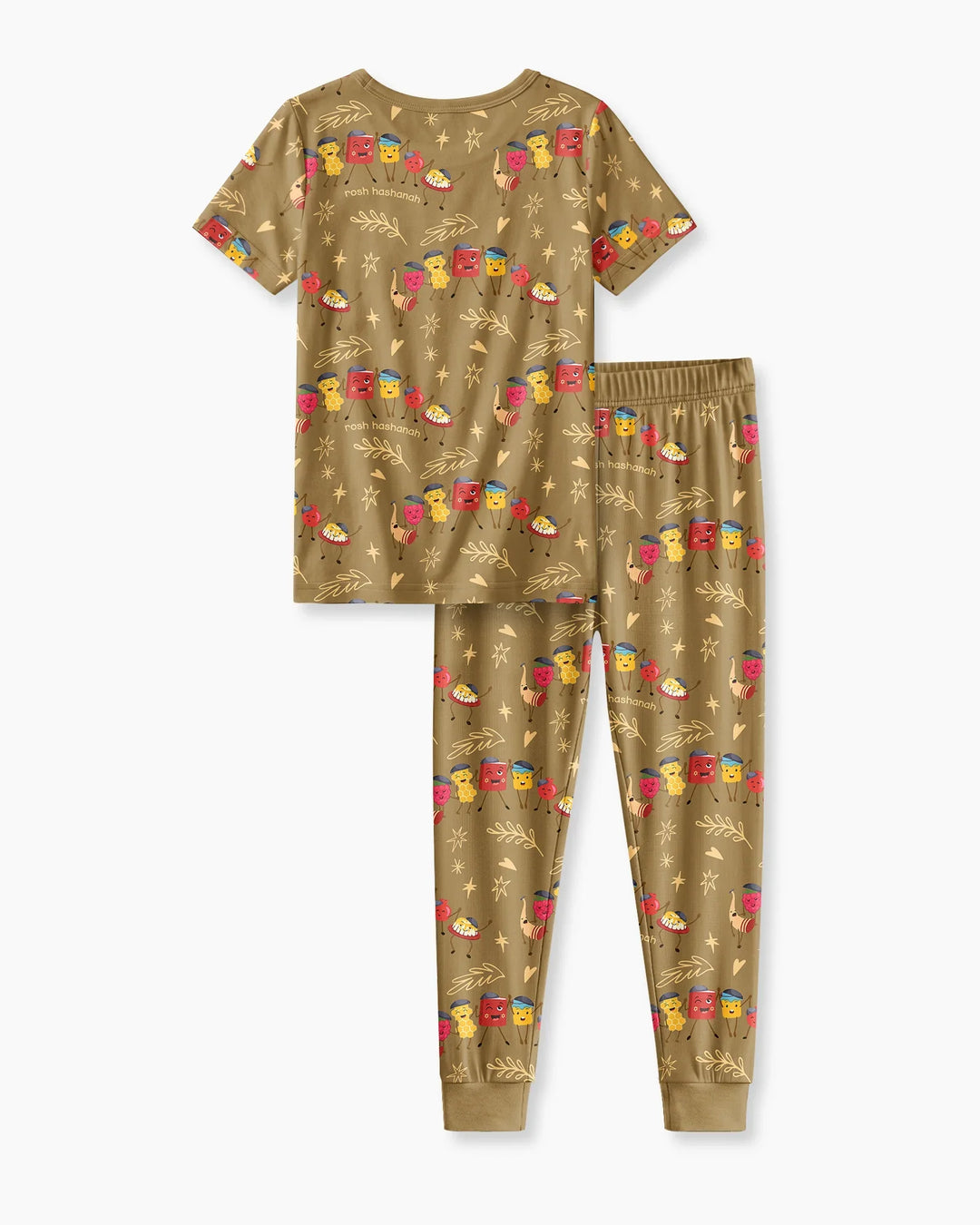 Zweiteiliges, kurzärmliges Pyjama-Set mit Marienkäfern