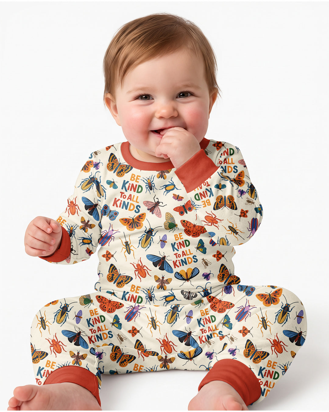 Be Kind To All Kinds Bamboo Two Piece Long Sleeve Pajama Set