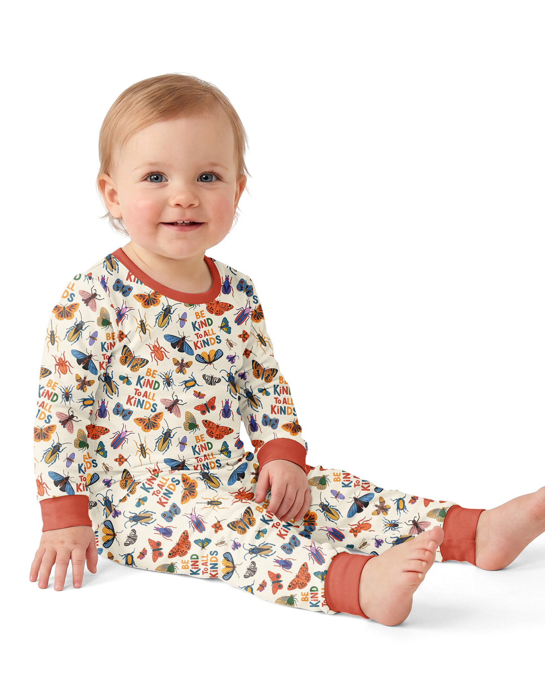 Be Kind To All Kinds Bamboo Two Piece Long Sleeve Pajama Set