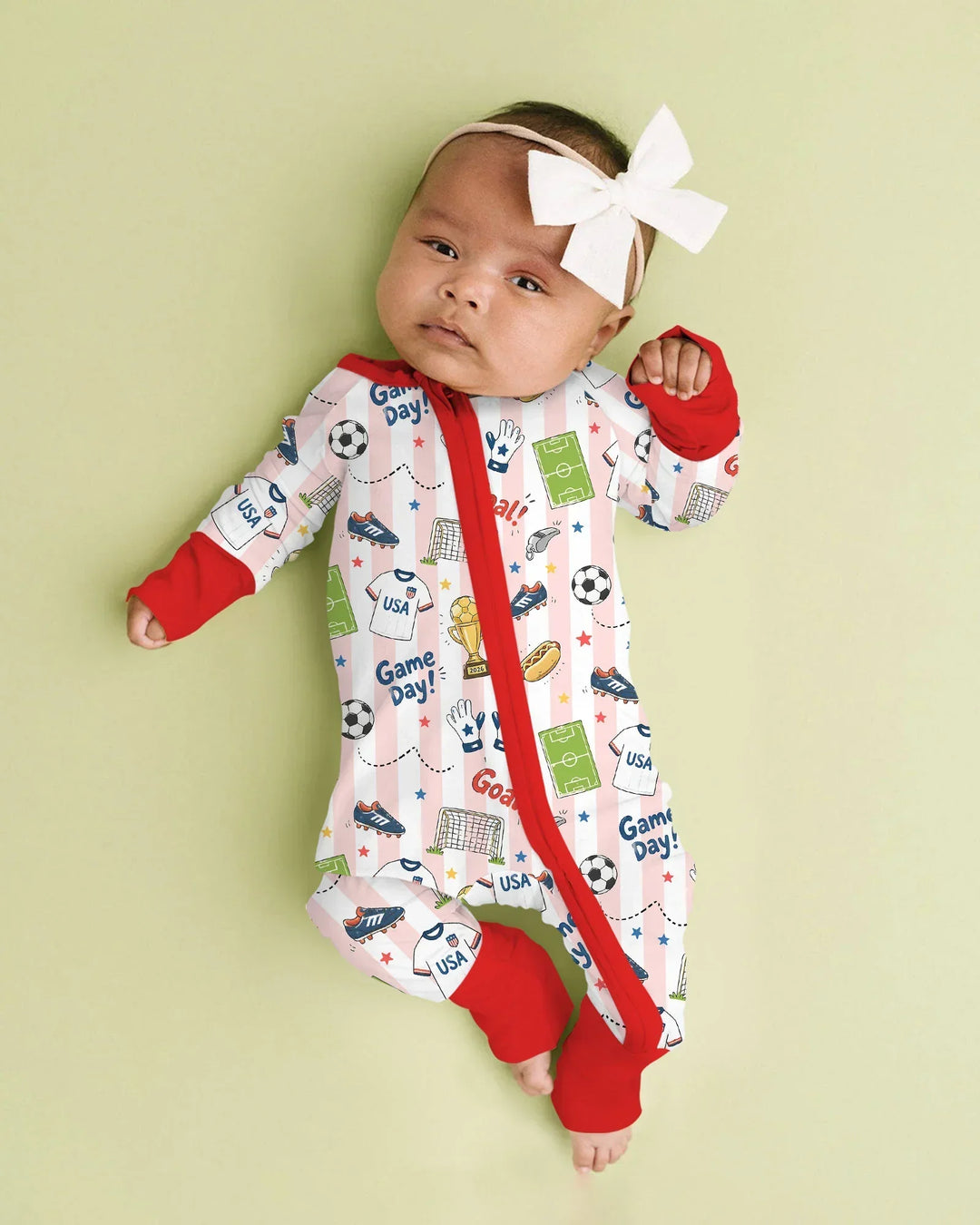 Gerippte Babykleidung mit individuellem Foto - Weich &amp; Skizzenhaft