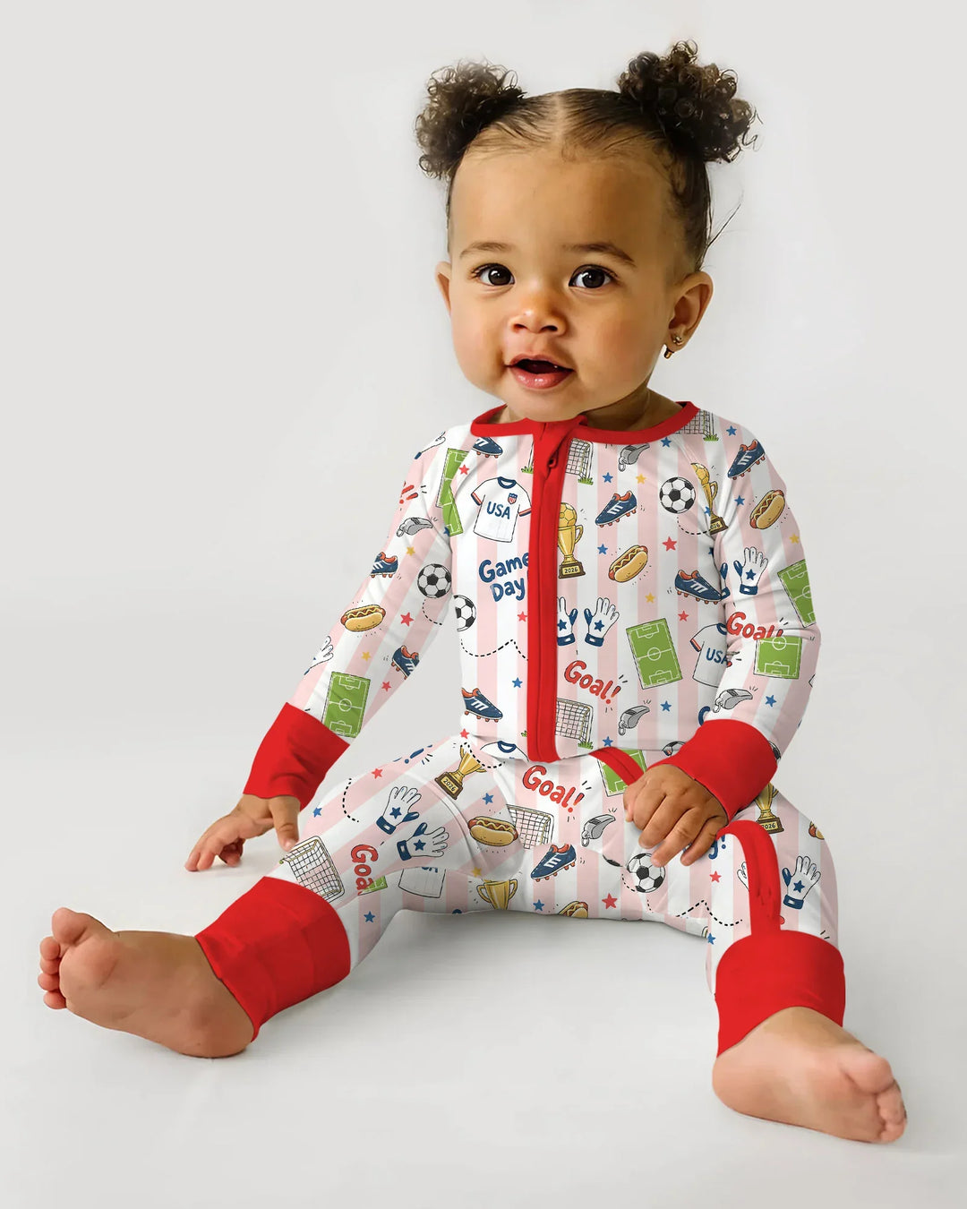 Gerippte Babykleidung mit individuellem Foto - Weich &amp; Skizzenhaft