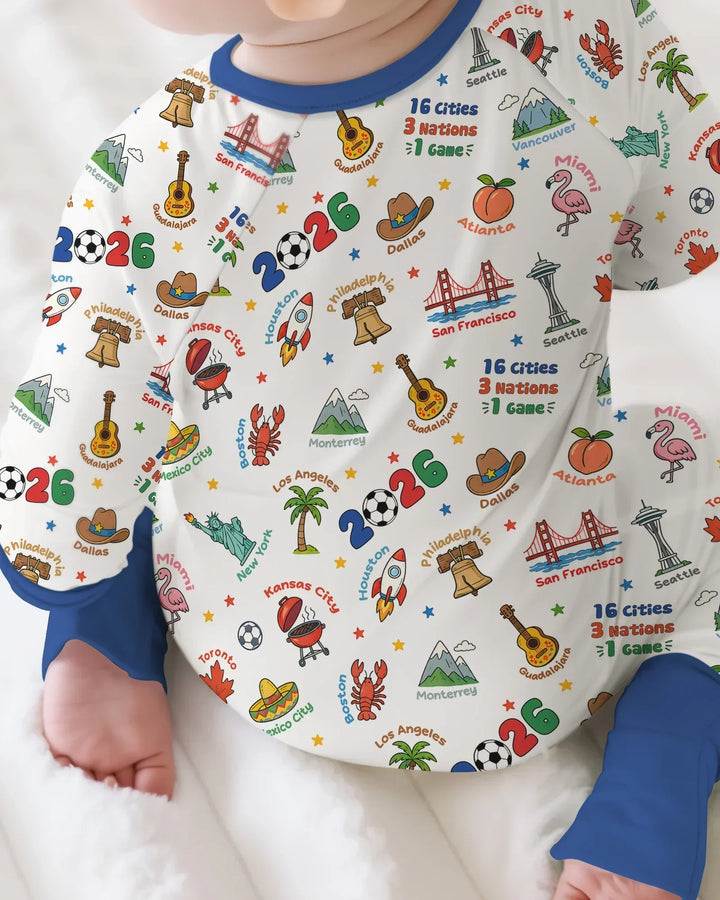 Gerippte Babykleidung mit individuellem Foto - Weich &amp; Skizzenhaft