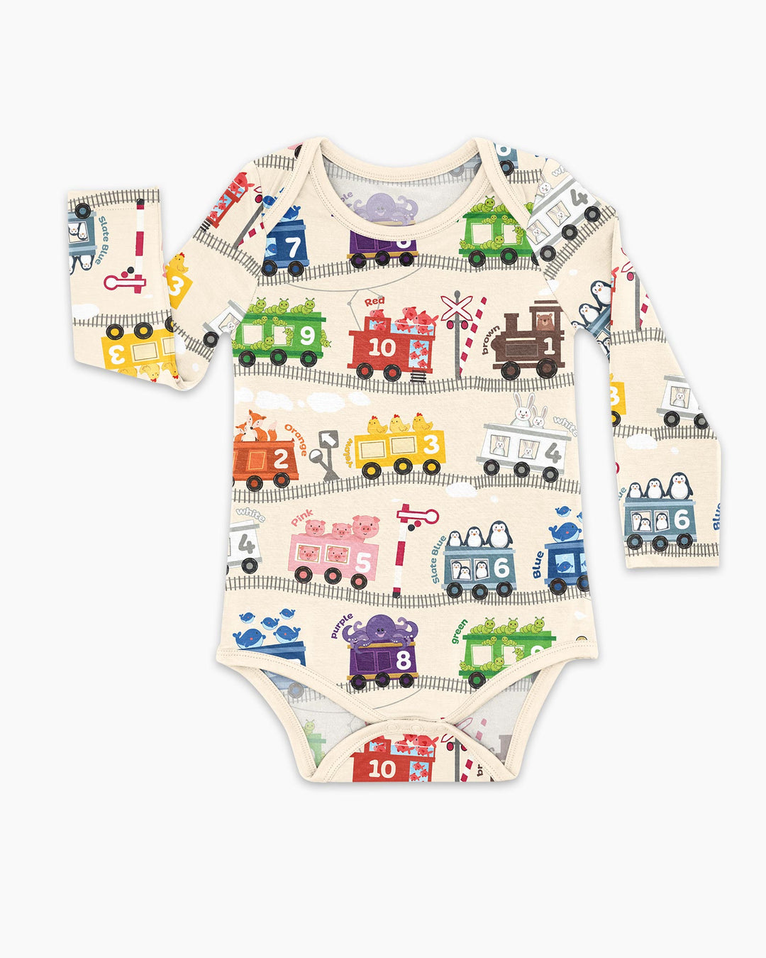 Gerippte Babykleidung mit individuellem Foto - Weich &amp; Skizzenhaft