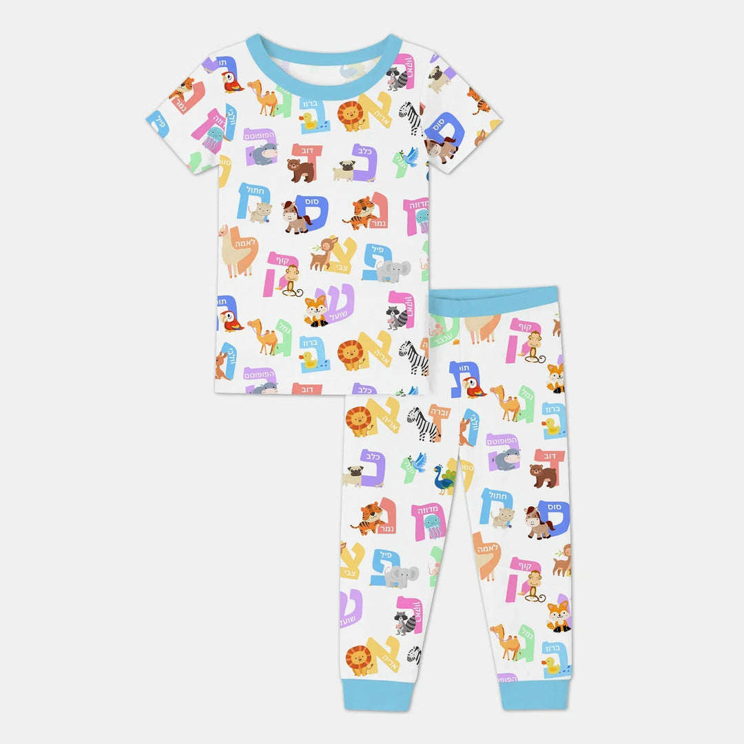 Zweiteiliges, kurzärmliges Pyjama-Set mit Marienkäfern