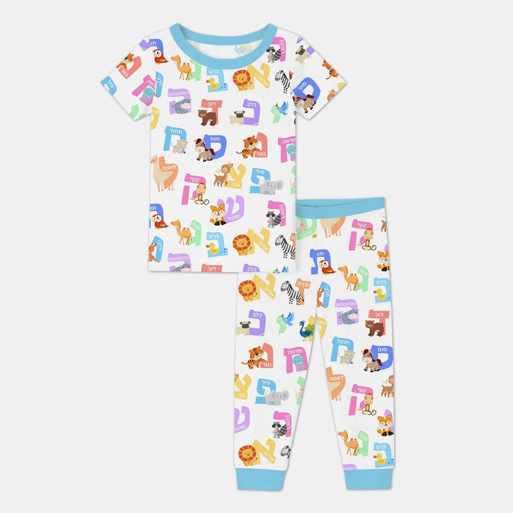 Zweiteiliges, kurzärmliges Pyjama-Set mit Marienkäfern