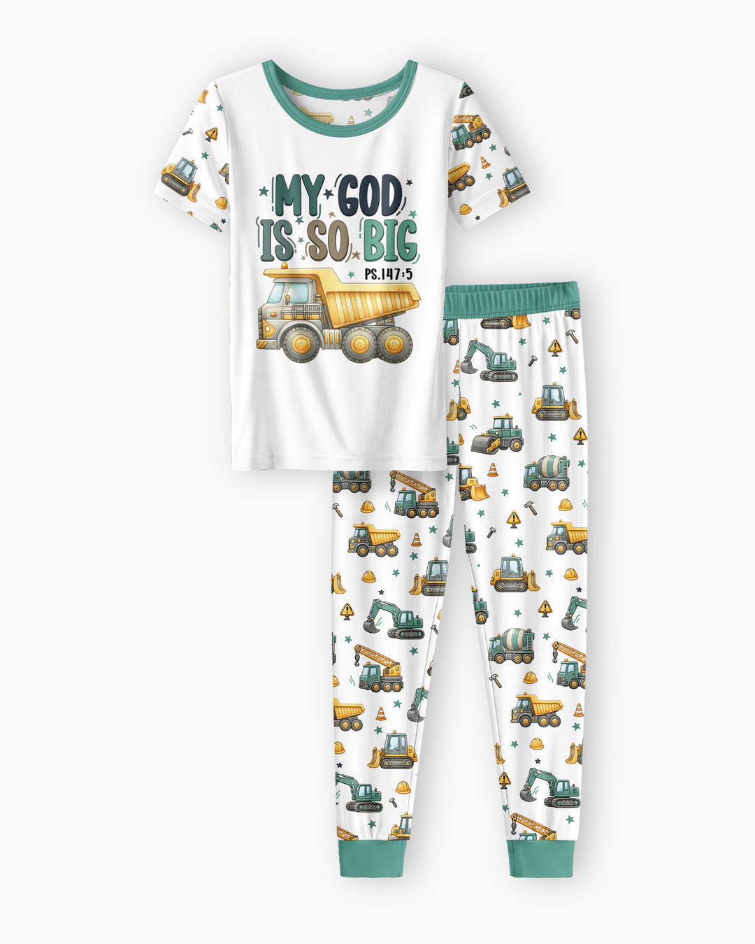 Zweiteiliges, kurzärmliges Pyjama-Set mit Marienkäfern