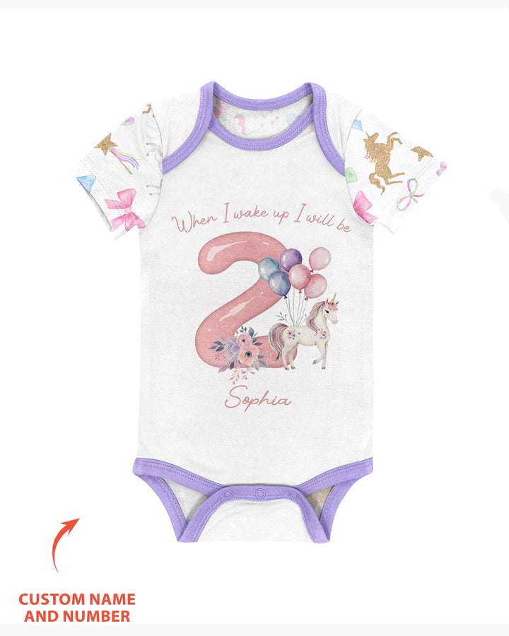Gerippte Babykleidung mit individuellem Foto - Weich &amp; Skizzenhaft