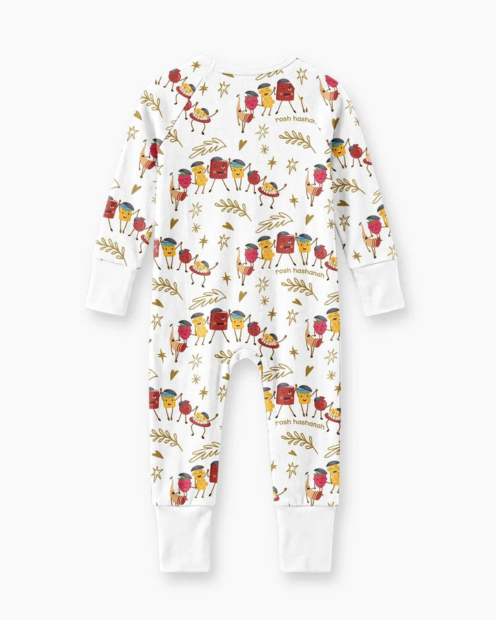 Gerippte Babykleidung mit individuellem Foto - Weich &amp; Skizzenhaft