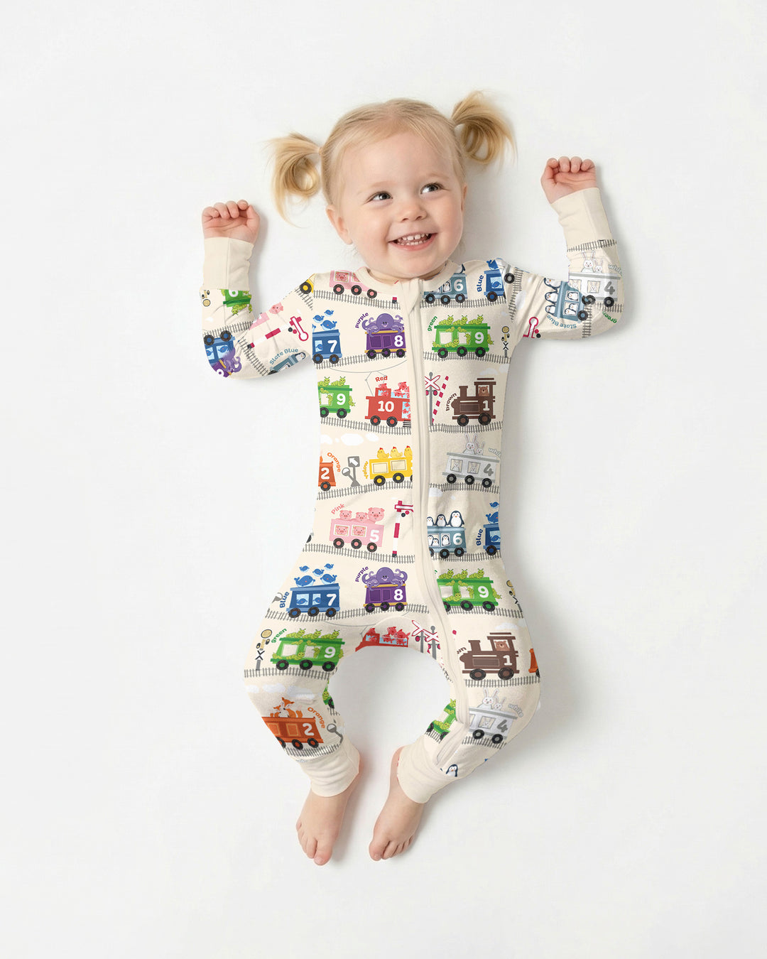 Gerippte Babykleidung mit individuellem Foto - Weich &amp; Skizzenhaft