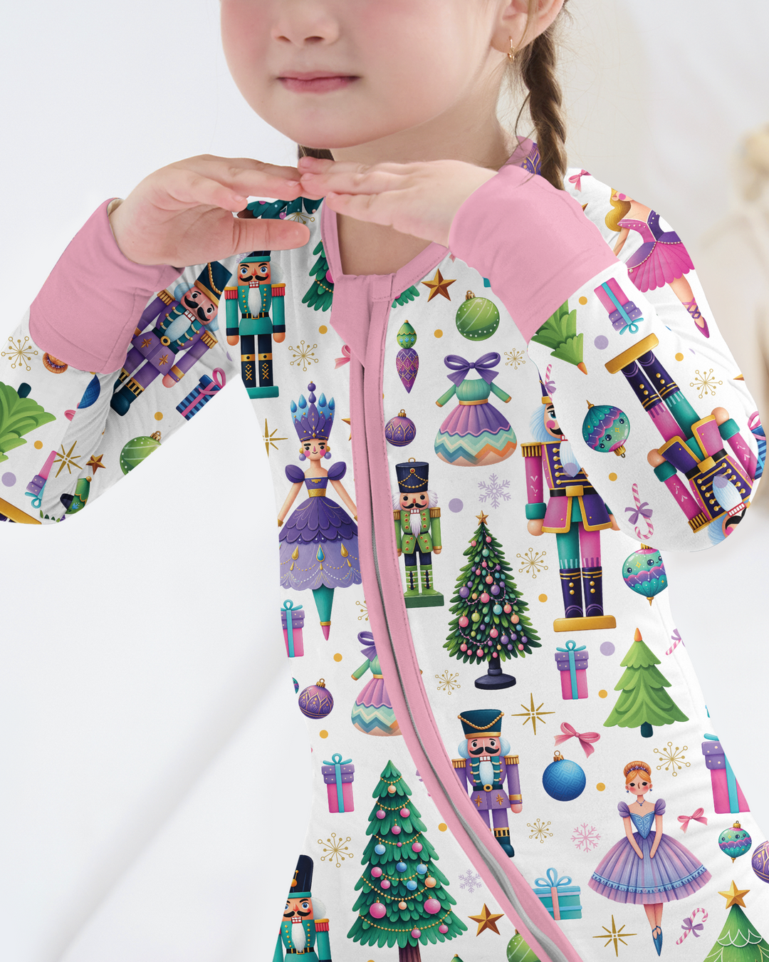 Nutcracker Wonderland Bamboo Convertible Zippy
