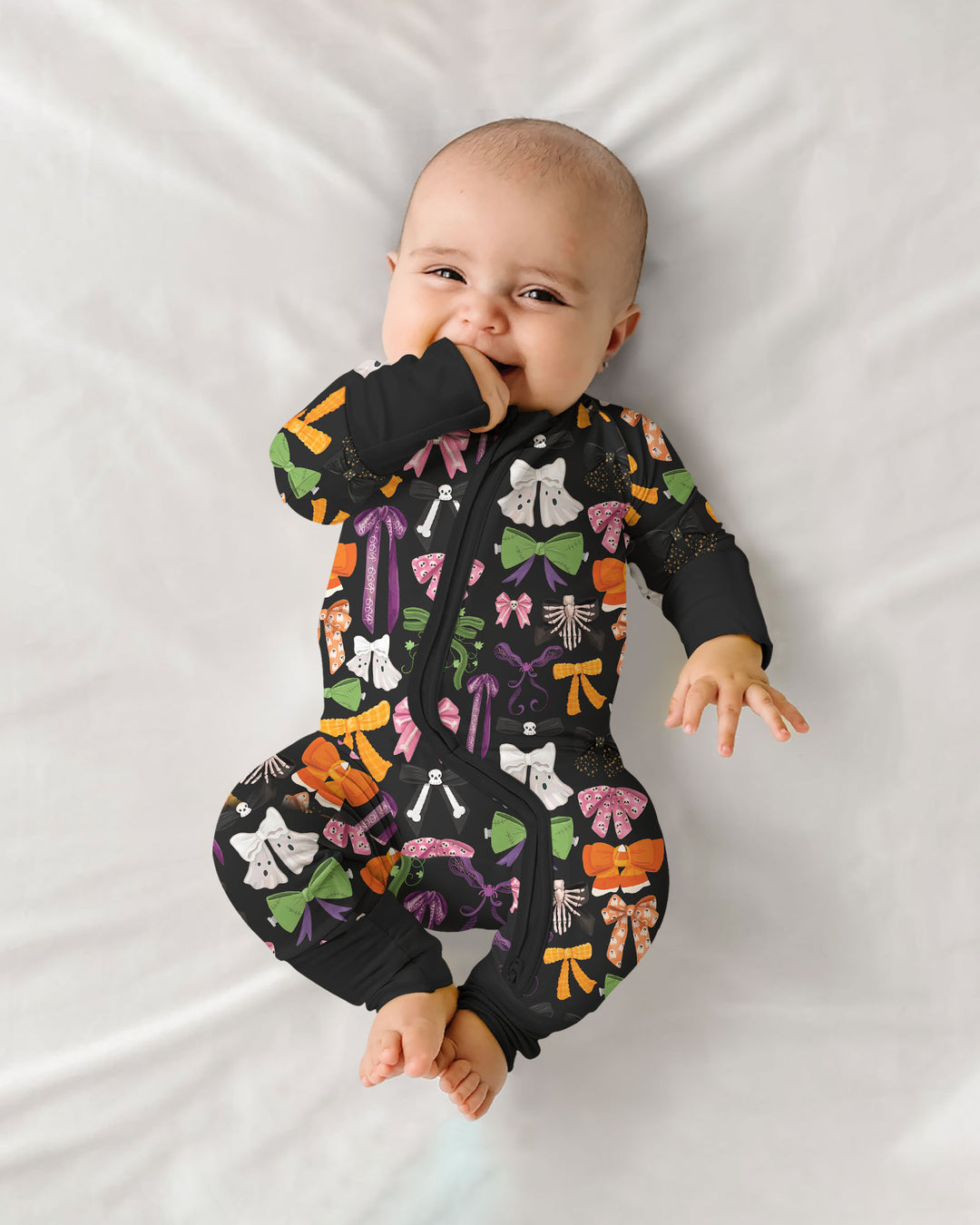 Halloween Coquette Bows Bamboo Convertible Zippy