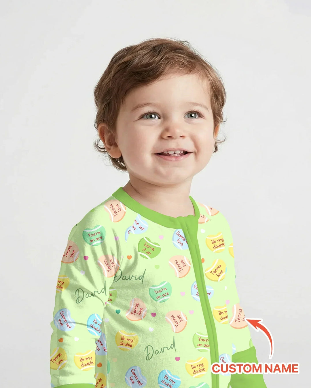 Gerippte Babykleidung mit individuellem Foto - Weich &amp; Skizzenhaft