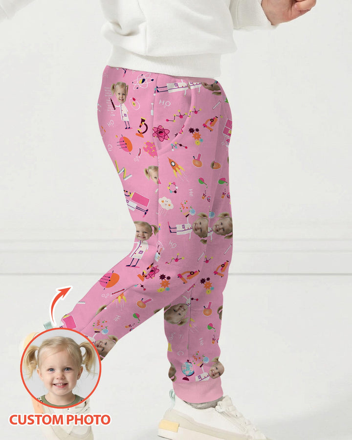 Custom Image Chemical Laboratory Bamboo Jogger
