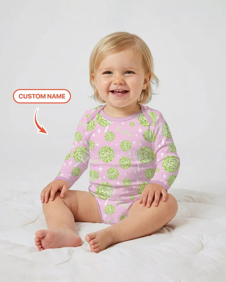 Gerippte Babykleidung mit individuellem Foto - Weich &amp; Skizzenhaft