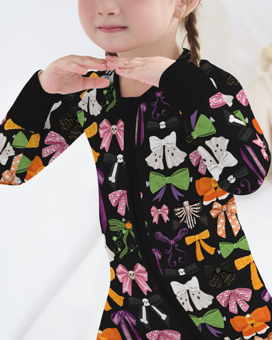 Halloween Coquette Bows Bamboo Convertible Zippy