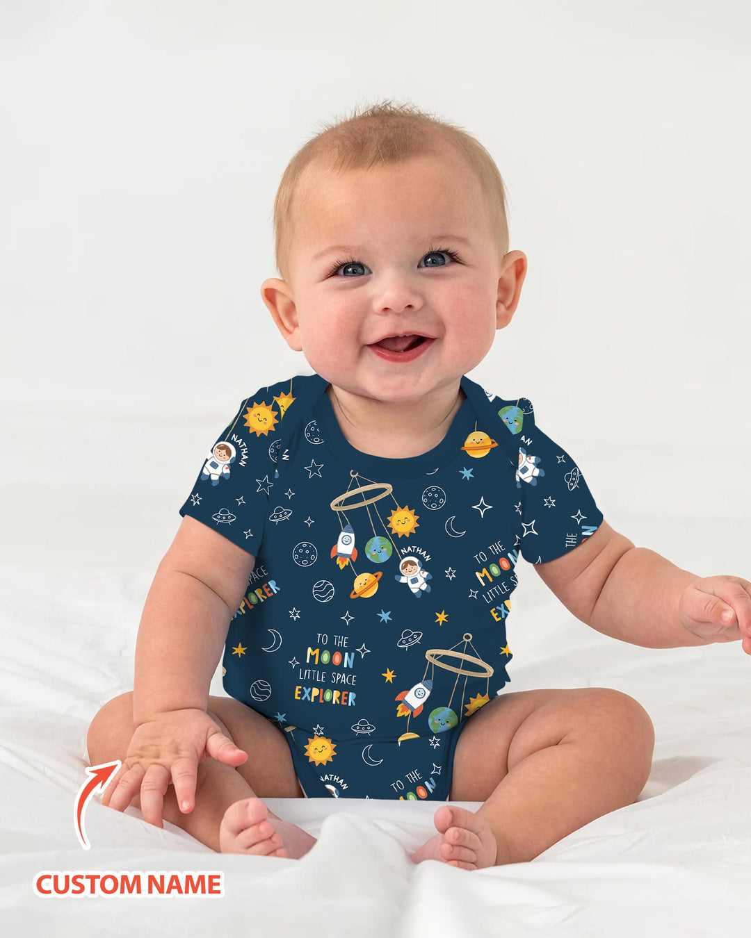 Little Astronaut Big Dream Bamboo Bodysuit