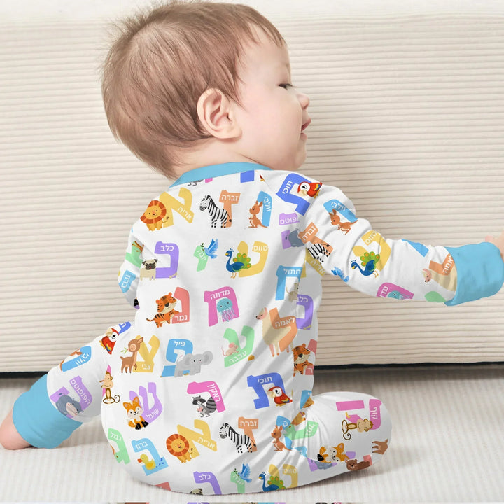 Gerippte Babykleidung mit individuellem Foto - Weich &amp; Skizzenhaft