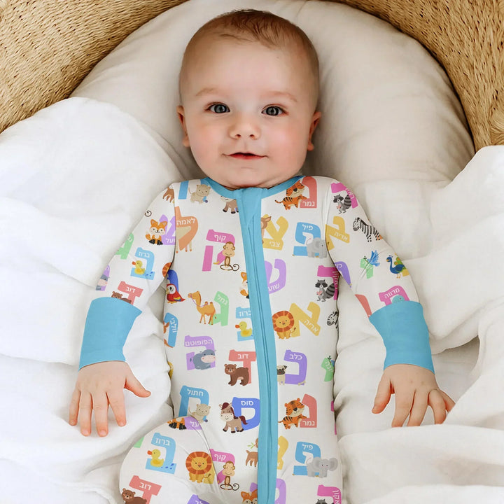 Gerippte Babykleidung mit individuellem Foto - Weich &amp; Skizzenhaft