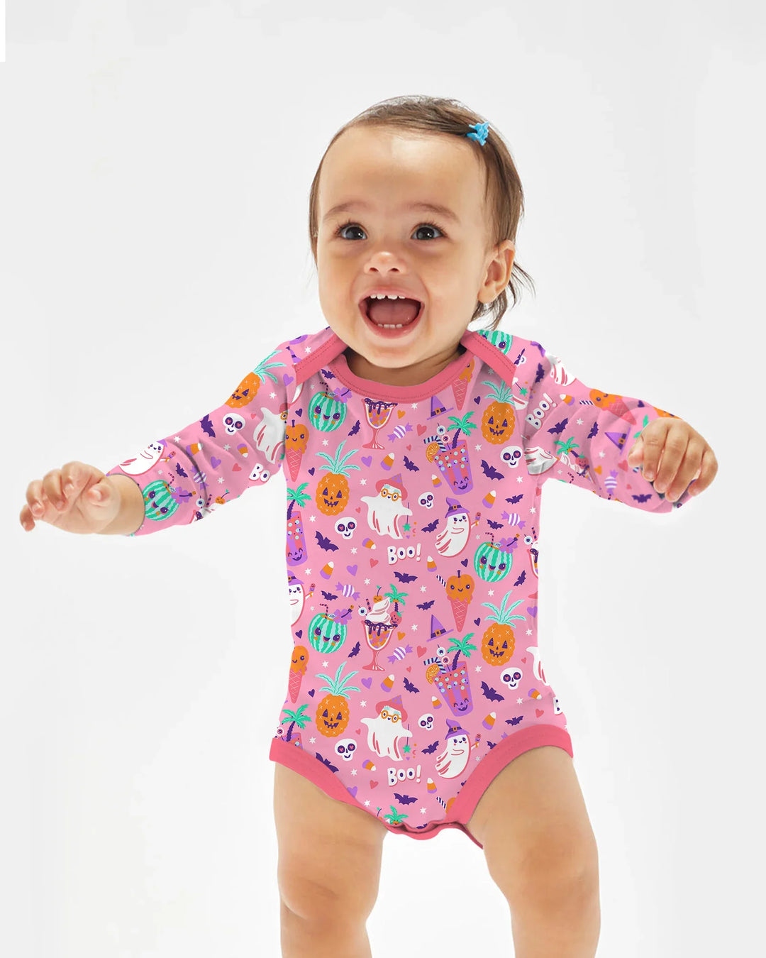 Gerippte Babykleidung mit individuellem Foto - Weich &amp; Skizzenhaft