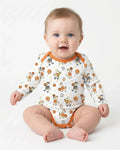 Silly Goose Playing Basketball Bamboo Bodysuit