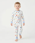 The Physics Alphabet Bamboo Two Piece Long Sleeve Pajama Set