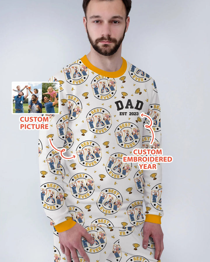 Vorlage Benutzerdefiniertes Herren-Pyjama-Set