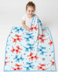 American Balloon Dog Party Bamboo Blanket