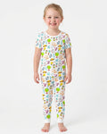 Zweiteiliges, kurzärmliges Pyjama-Set mit Marienkäfern