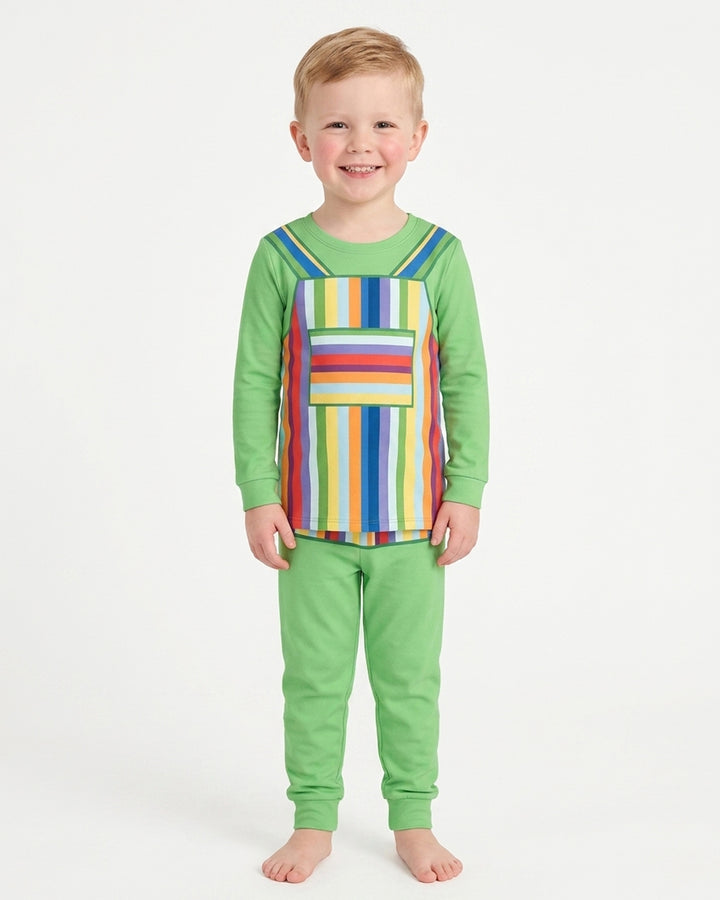 Tiny Little Chef Bamboo Two Piece Long Sleeve Pajama Set