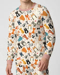 Vorlage Herren-Pyjama-Set