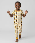 Zweiteiliges, kurzärmliges Pyjama-Set mit Marienkäfern