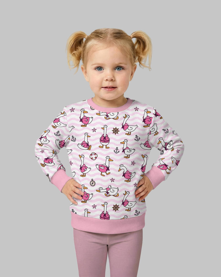Sweatshirt mit Rundhalsausschnitt aus Bambusfaser