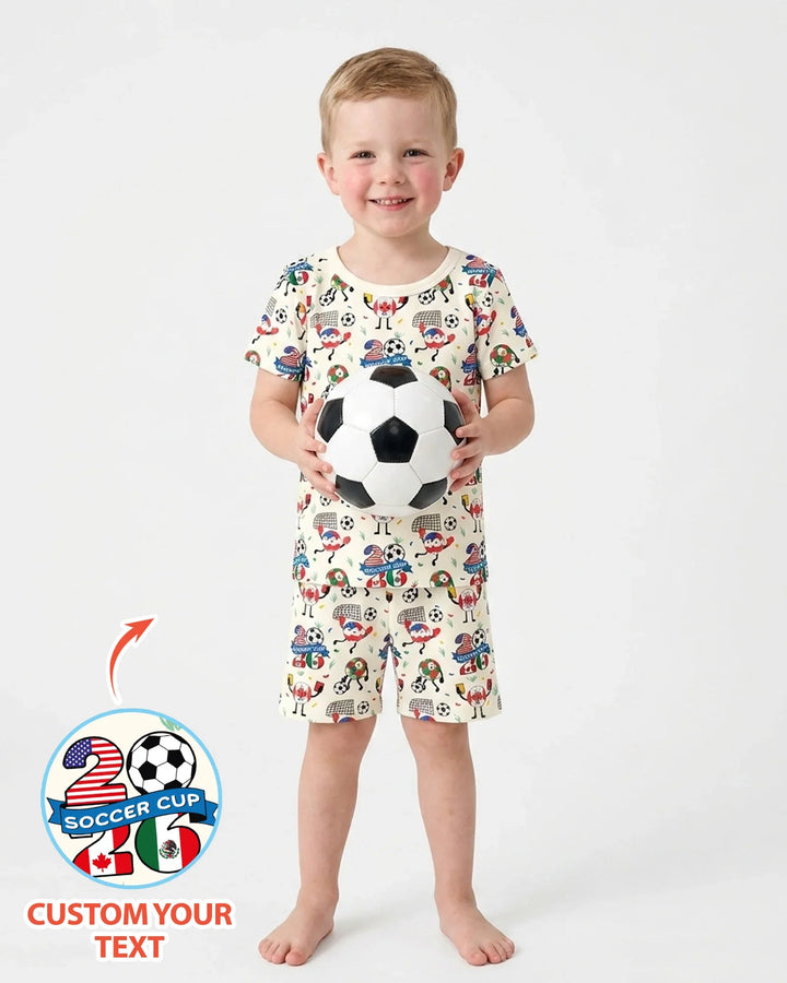 Schlafanzug-Set zweiteilig, kurze Ärmel, kurze Hose, Bambus