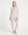 Kawaii Cats Summer Vacation Bamboo Women Pajama Set